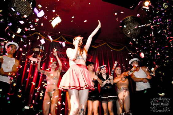Cirque Rouge, fiestas burlesque en Viena