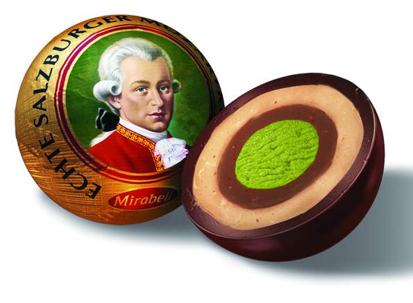 Mozartkugeln, las bolas de Mozart