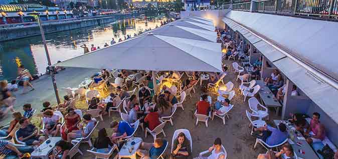 Tel Aviv Beach, la playa de Viena