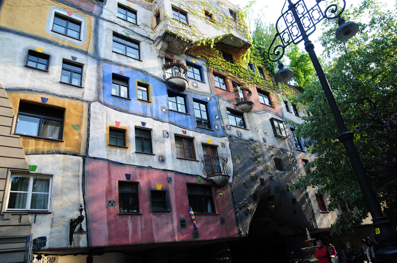 Hundertwasserhaus, «la casa loca»