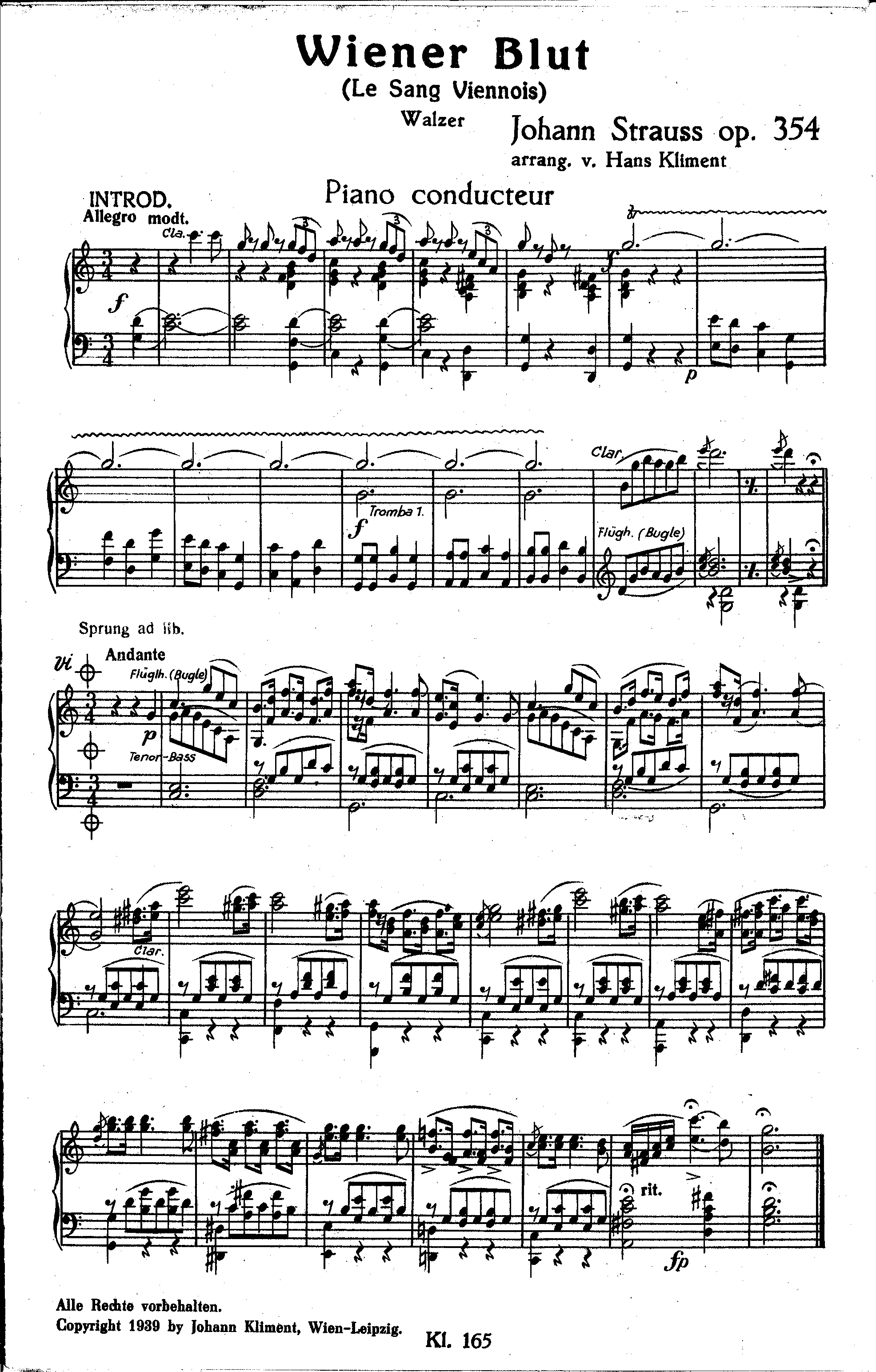 No hay vals más vienés que el Wiener Blut